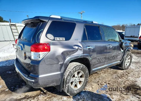 2013 Toyota 4Runner Sr5 from USA, damaged, VIN JTEBU5JR7D5130093